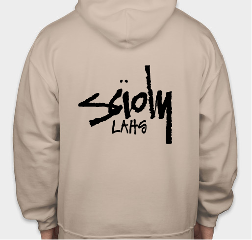 LAHS SciOly Hoodie Front and Back